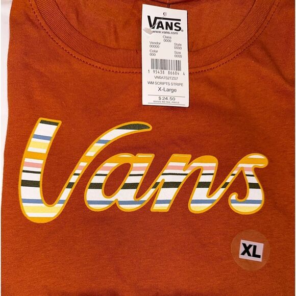 VANS TANK SCRIPTS STRIP NWT - Picture 1 of 9